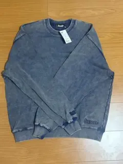 kutit ダークブルー クルーネック トレーナー L