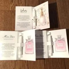 Dior ディオール 香水 サンプル　3点