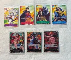 未開封】ワンピースカード セブンイレブン限定 プロモ 全7種