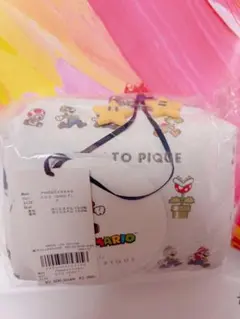 ジェラートピケ　スーパーマリオコラボポーチ　ジェラピケ