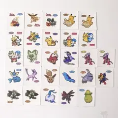 ポケモンパンシールセット 25周年記念 SV 27枚