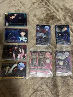 エヴァンゲリオン　ウエハースカード9枚