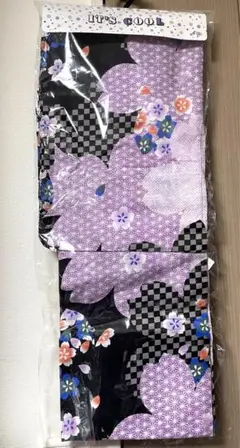【新品未使用】桜柄 浴衣 収納ハンガー付き