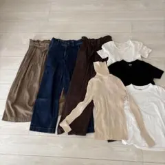 カジュアル7点セット UNIQLO ユニクロ　デニム　ロングスカート等