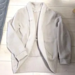 ハニーズ GLACIER アイボリー カーディガン M