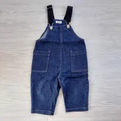 ペアマノン デニムツイルサロペット オバーオール 90㎝