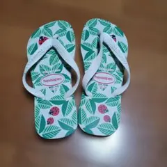 havaianas ビーチサンダル　てんとう虫プリント (35-36)24.0㎝