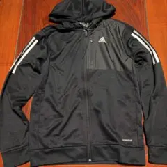 adidas AEROREADY フード付きジャージジャケット