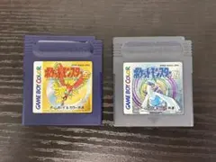 GBCソフト2種セット『ポケットモンスター 金』・『ポケットモンスター 銀』