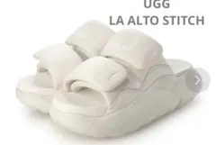 UGG LA ALTO STITCH 厚底サンダル ホワイトのサムネイル