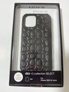 新品COACH エンボス加工 iPhone 12／12Pro用ケース