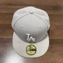 NEW ERA ストレートキャップ グレー