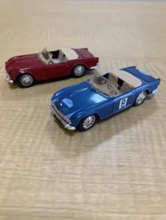 オースチンヒーレーm1コーギー製＆トライアンフTR5ディンキー復刻版　1/43 オースチンヒーレーm1コーギー製＆トライアンフTR5ディンキー復刻版 1