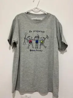 mont-bell キッズ Tシャツ 150cm タグ付き新品 グレー