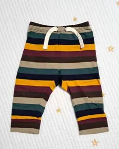 【GAP】 ベビー ストライプパンツ 6-12ヶ月