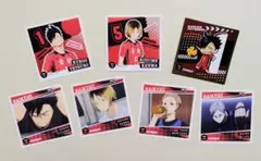 ハイキュー シール烈伝 音駒 7種セット SP&NR 黒尾 孤爪 夜久 灰羽