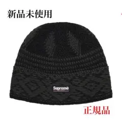 シュプリーム ダイヤモンド ビーニー ブラック 24aw Supreme シュプリーム 2024AW Diamond Beanie ダイヤモンド