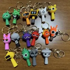 スプランキーキーホルダー 16個セット