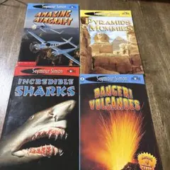 Seymour Simon 洋書セット 4冊英語ペーパーバック多読