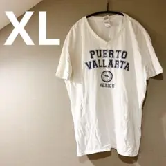 GILDAN [XL]メキシコ プエルトバジャルタ Vネック Tシャツ