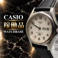 CASIO BESIDE カシオ　ビサイド　腕時計　BES-105　デイデイト