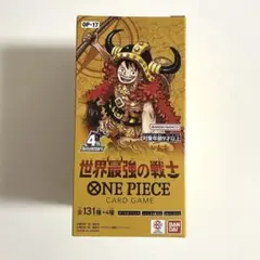 本日限定値引き】ワンピースカード 世界最強の戦士 BOX - メルカリ