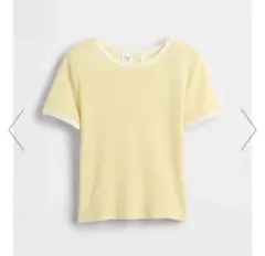【新品タグ付き】GAP Kids レディース 夏服 半袖 Tシャツ イエローのサムネイル