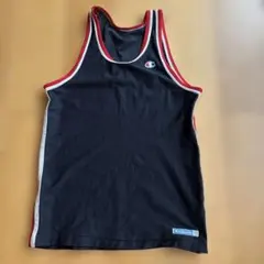 【Champion】 チャンピオン タンクトップ ブラック L