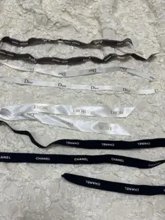 Dior Chanel Hermès リボン4点セット