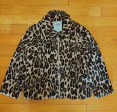 ⭐︎新品⭐︎AS KNOW AS ヒョウ柄　ボアコート