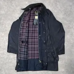 金金具/24AW/未使用近】バブアー　アラーストン　ワックスJKT UK8　黒 金金具/24AW/未使用近】バブアー アラーストン ワックスJKT UK8 黒