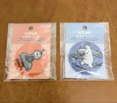 ムーミン　リトルミイ　紀伊國屋　刺繍缶バッジ　セット