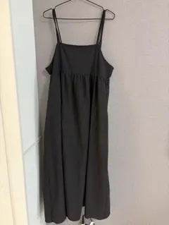 キャミワンピース ギャザー入り