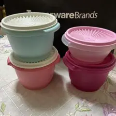 Tupperware☆タッパーウェア ベルポピー&ミニポピー8個セット タッパーウェア ベルポピー＆ミニポピーセット 8個 - メルカリ