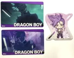 TO BE HERO X クリアカード ダイカットステッカー 梁龍