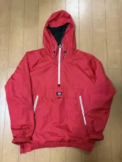 Dickies 赤 ナイロンジャケット Lサイズ