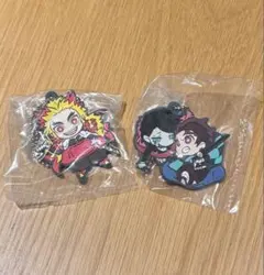 煉獄杏寿郎・竈門炭治郎&魘夢ストラップ