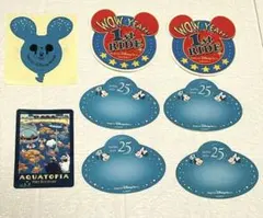 ディズニーシー　期間限定　ステッカー　セット　アクアトピア
