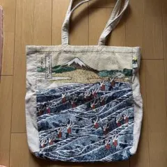 しりあがり寿　meets にこあんど 葛飾北斎トートバッグのサムネイル