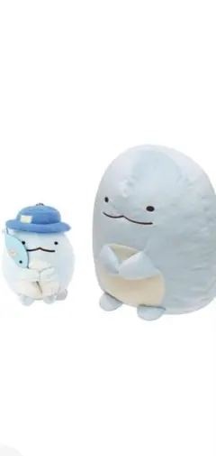 すみっコぐらし とかげぬいぐるみ 大小セット