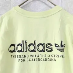 新品未使用adidas スケートボーディング 背面ロゴTシャツ M
