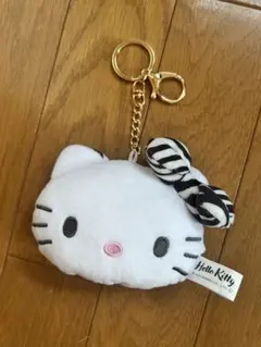 サンリオ　ハローキティ　ゼブラ柄　アニマル　ぬいぐるみキーホルダー　ヒョウ柄