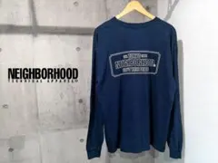 NEIGHBORHOOD ネイバーフッド ボックスロゴプリント 長袖TシャツLのサムネイル