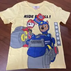 新品。お値下げ。海外で購入、パウパトロールTシャツ　サイズ125