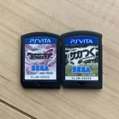 PS Vita サカつく& パワースマッシュ4ソフトのみ2本
