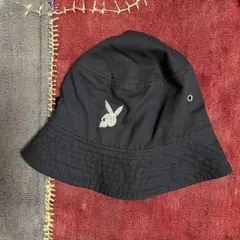 プレイボーイ　バケハ　刺繍サイズ変更可能 プレイボーイ バケハ 刺繍サイズ変更可能 - メルカリ