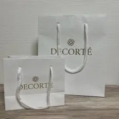 DECORTÉ ショップ袋 大小セット