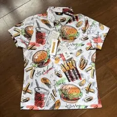 新品未使用　ラウドマウス　ハンバーガーポロシャツ　Lサイズ