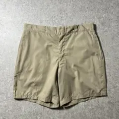 70s US ARMY チノショーツ TAN ミリタリー 36×29 ベージュのサムネイル