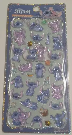 藤*。様 正規品　プチドロップステッカー　スティッチ